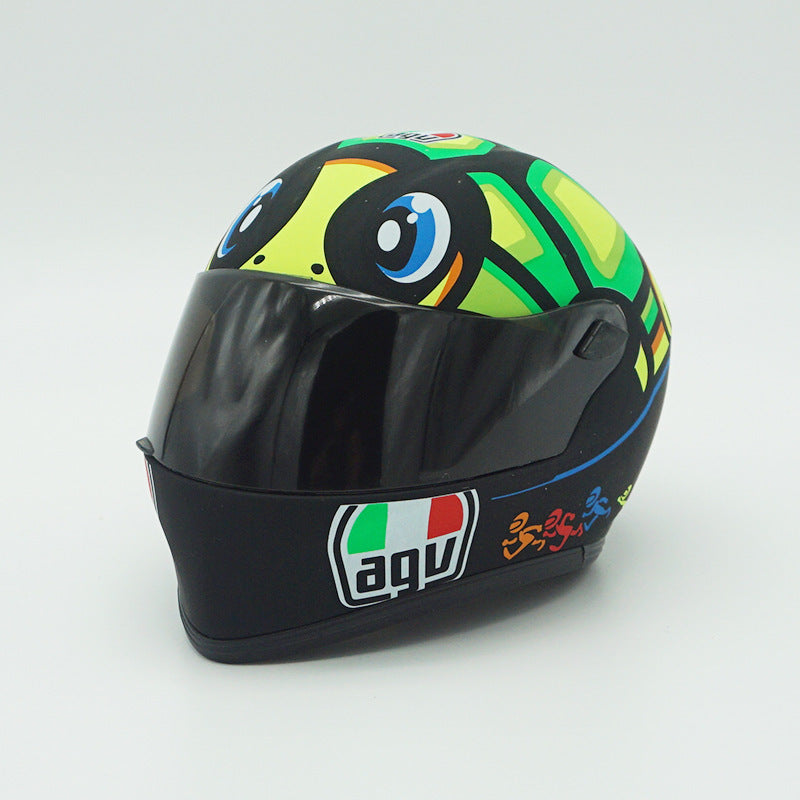Motorcycle Bear Helmet Doll Cat Motorcycle Helmet Model