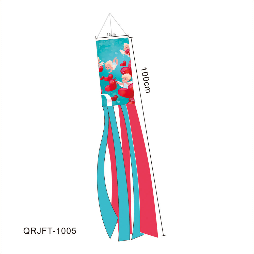 Decorate Flags In A Festive Atmosphere