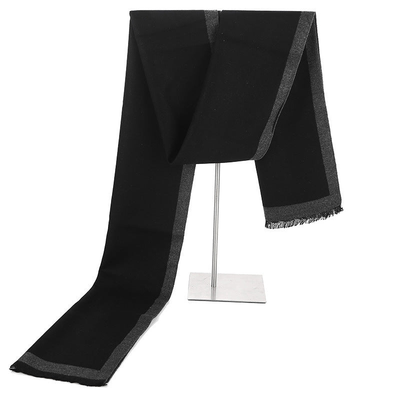 Men’s Winter Scarf – Warm Polyester Cotton in Multiple Colors
