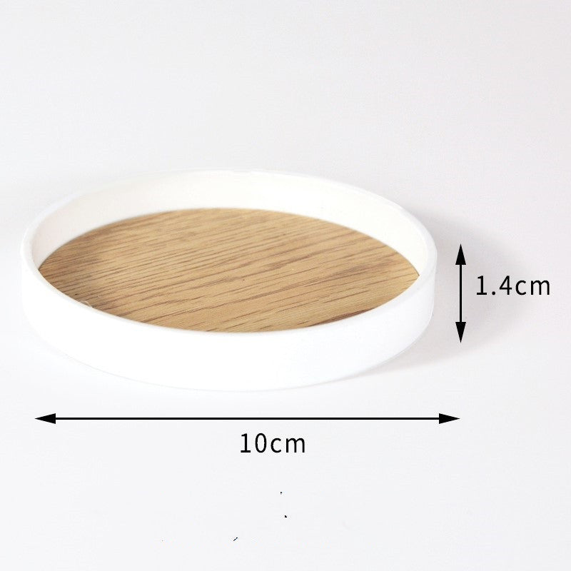 Plastic Tissue Box Waterproof Bamboo Wooden Cover Holder Kitchen
