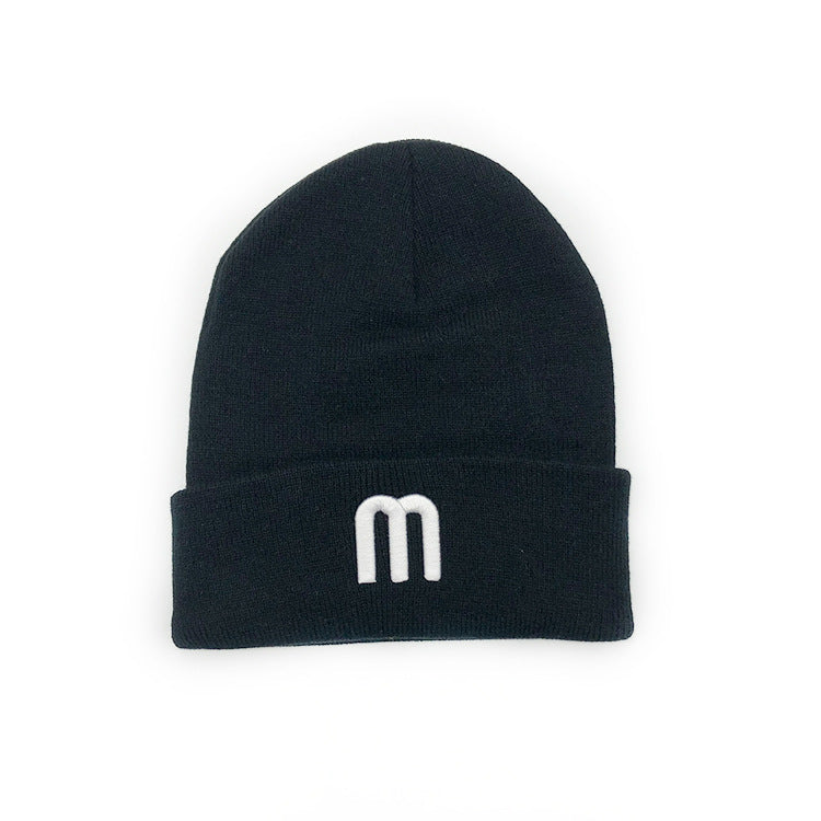 Pure Color Warm Earmuff Head Cap