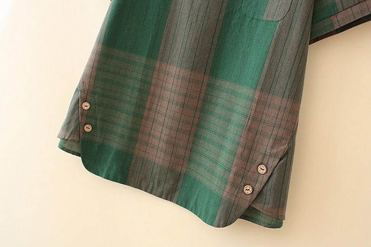 Plaid Two-Piece Set – Versatile Top and All-Match Slacks for Effortless Style