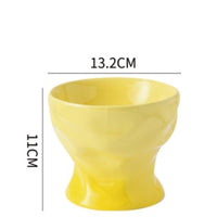 Gradation pale yellow flat mou