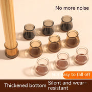 Integrated Felt Thickened Mute Mats For Table And Chair Legs Wear-resistant Protective Floor Table And Chair Foot Pad