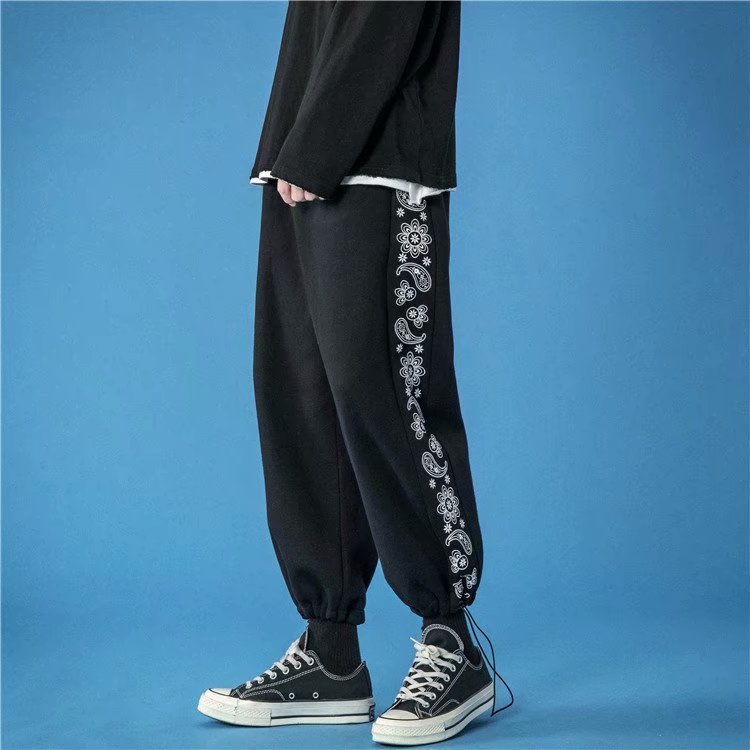Men’s Loose Tie-Foot Fashion Casual Pants – Trendy Street Style
