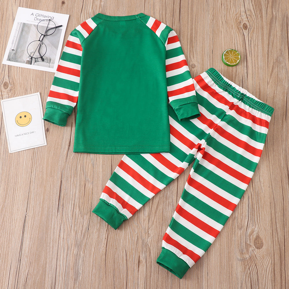 Letters Printed Housewear Pajamas Parent-child Clothes