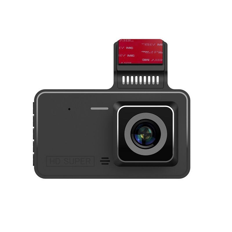 Dual Lens Dash Cam – 4-Inch Night Vision Hidden Recorder