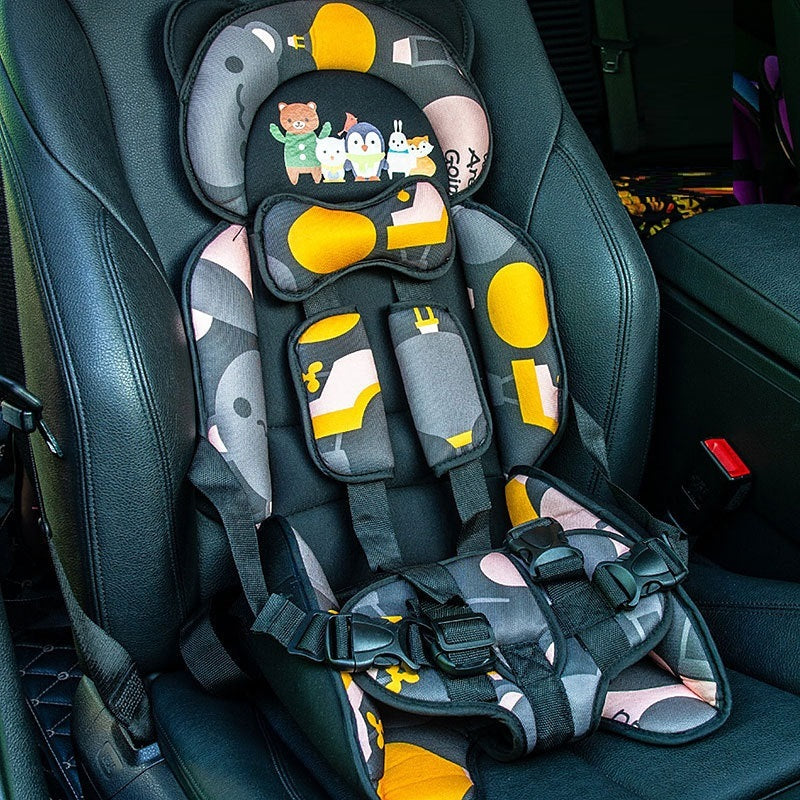2-in-1 Baby Car Safety Seat & Dining Booster – Removable, Washable