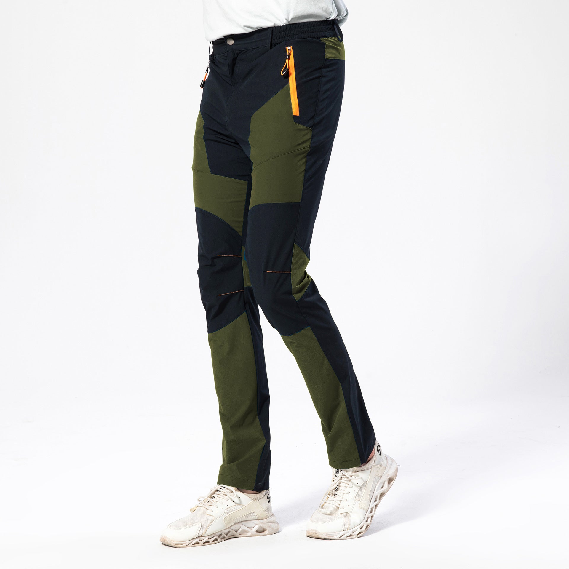 Men’s Outdoor Pants – Quick-Dry Elastic Cycling Waterproof Trousers