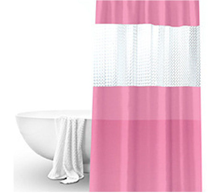 Splicing Translucent Waterproof Mildew-Proof Bathroom Shower Partition Curtain