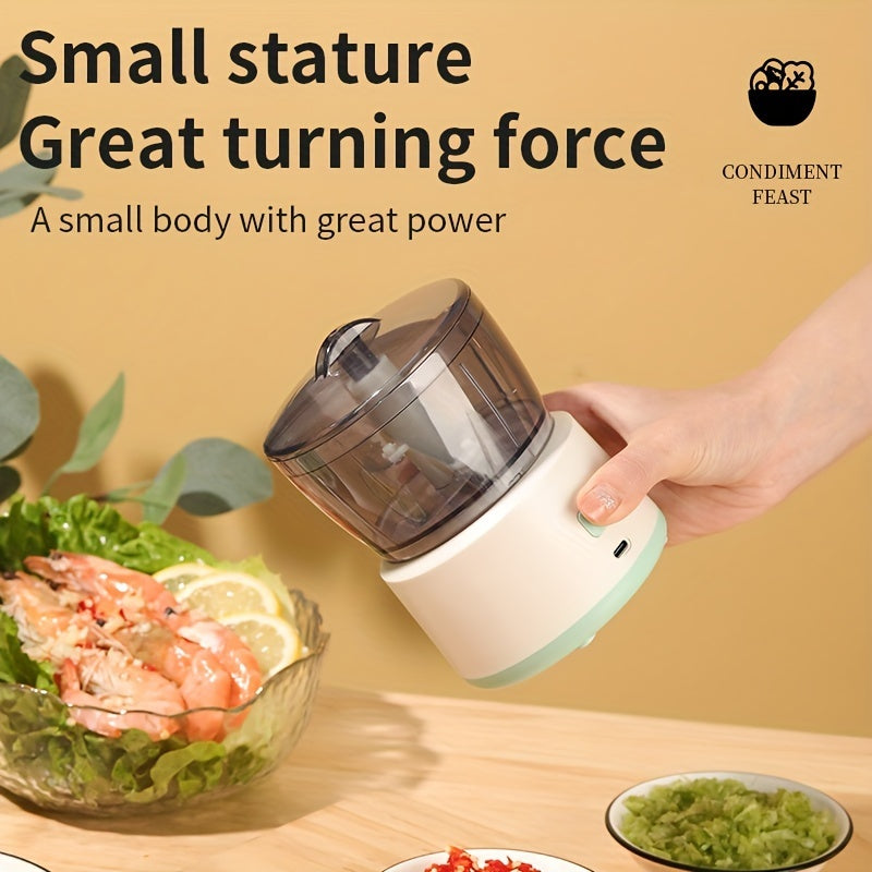 Multifunctional Cordless Electric Food Processor – Mini Meat & Vegetable Grinder