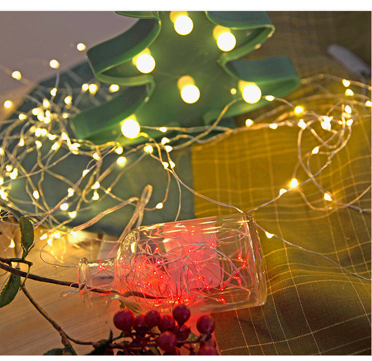 USB Copper Wire LED String Lights 10M 100 Lights
