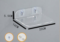 Frosted router shelving