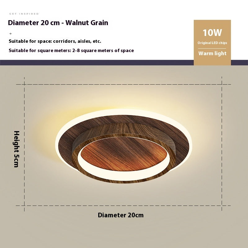Led Hallway Light Entrance Foyer Nordic Simple Corridor Aisle Light Ceiling Luminaire Surface Mounted Luminaire