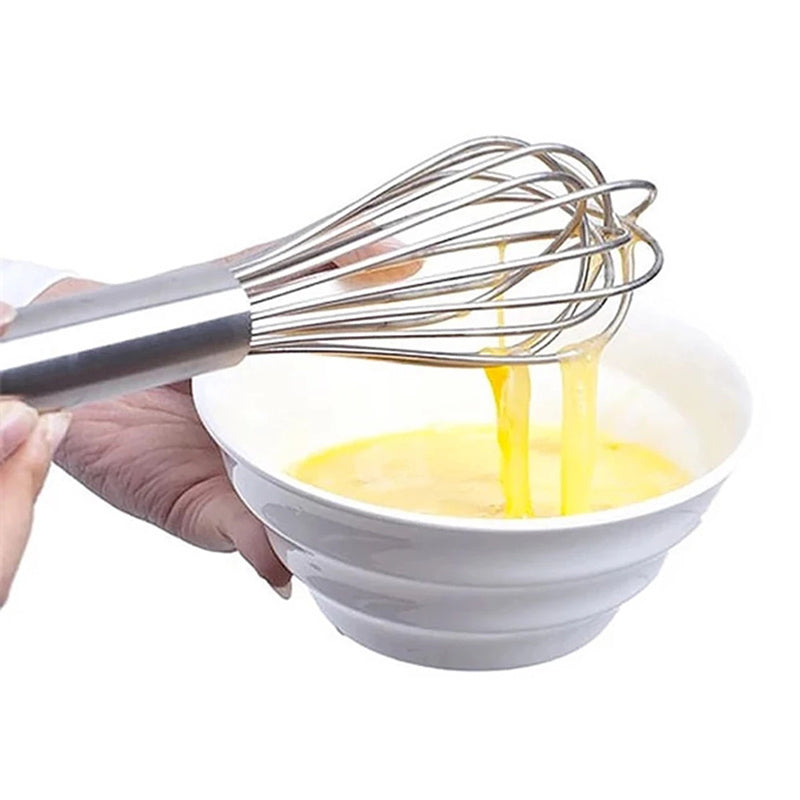 Manual Mixing Bar Kitchen Baking Tool – Handheld Egg Beater Whisk