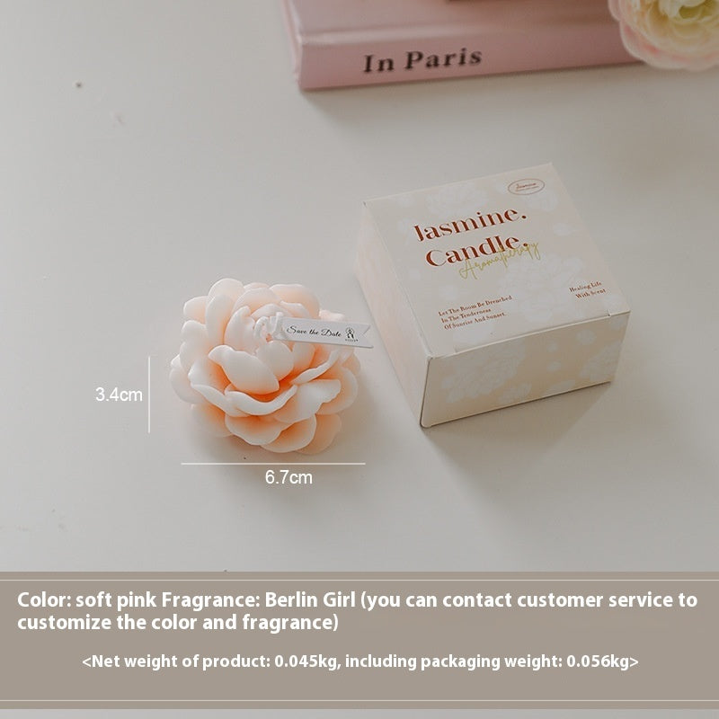 Flower Fragrance Hand Gift Aromatherapy Candle
