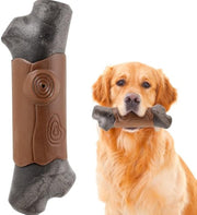Durable Large Bacon-Flavored Indestructible Dog Toy for Aggressive Chewers