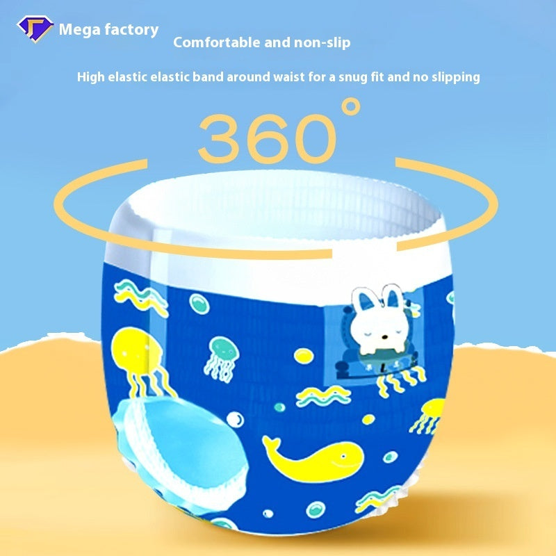 Baby Disposable Swimming Pull Up Diaper Independent Packaging Soft