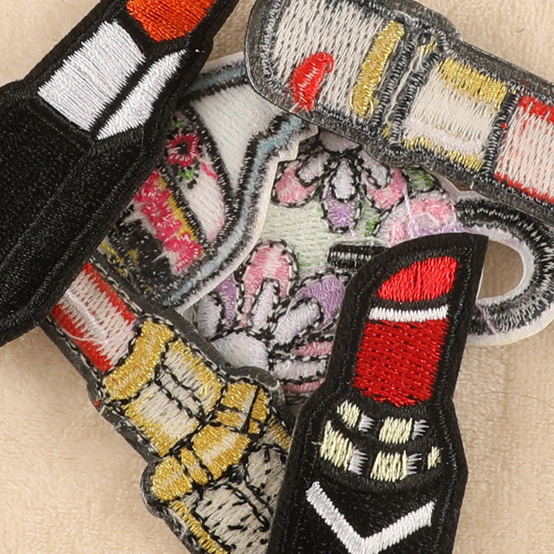 Computer Embroidery Label Patch – Small Badge for Clothing and Accessories