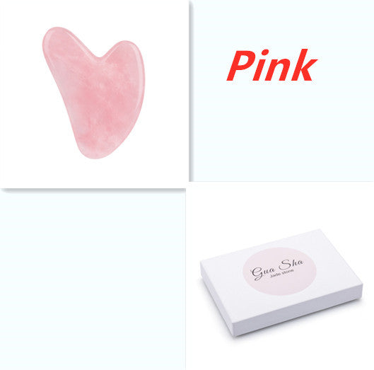 Jade Scraping Massage Tool – Gua Sha Scraper Board for Face & Body