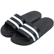 Unisex Striped PVC Bath Slippers Regular Fit Household