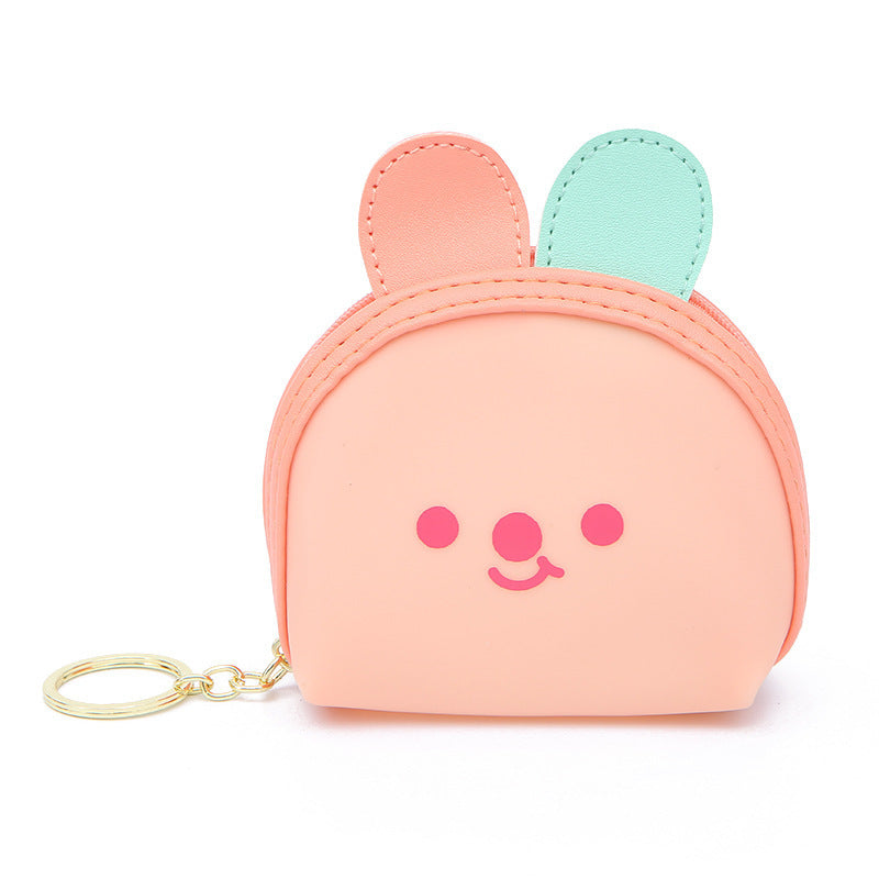 Cartoon Jelly Color Cute Animal Coin Purse