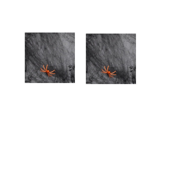 New Halloween Spider Cotton Accessories Haunted House Horror Decoration