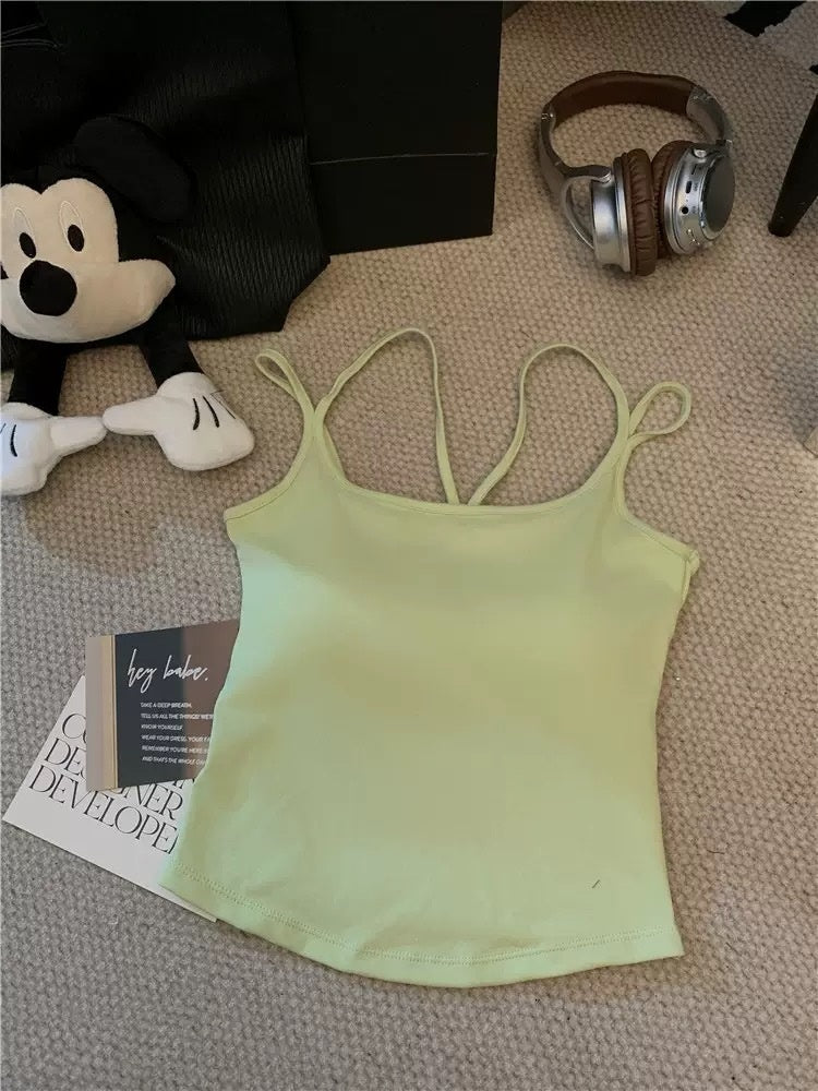 Women's Double-shoulder Strap Sling Top