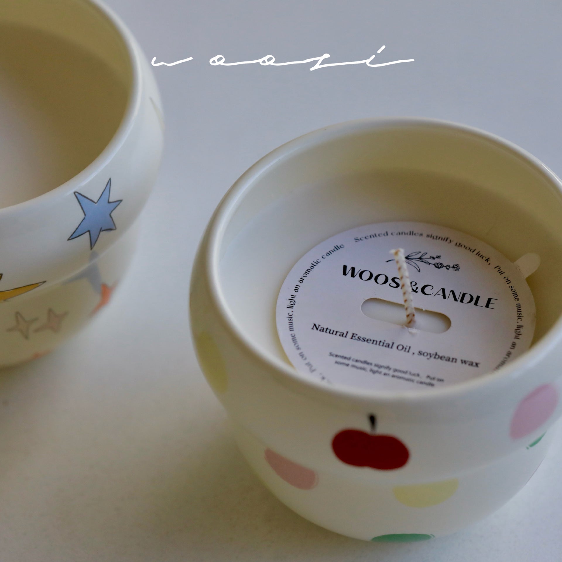 Ceramic Candle Can Soybean Aromatherapy Decoration