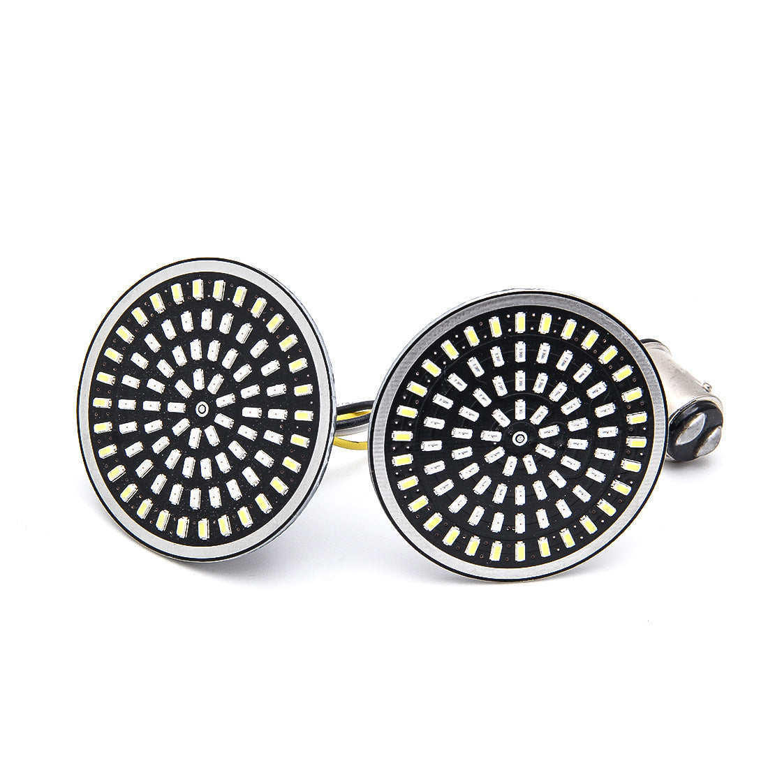 Rubber Gel LED Front Motorcycle Turn Signal Lights 12V