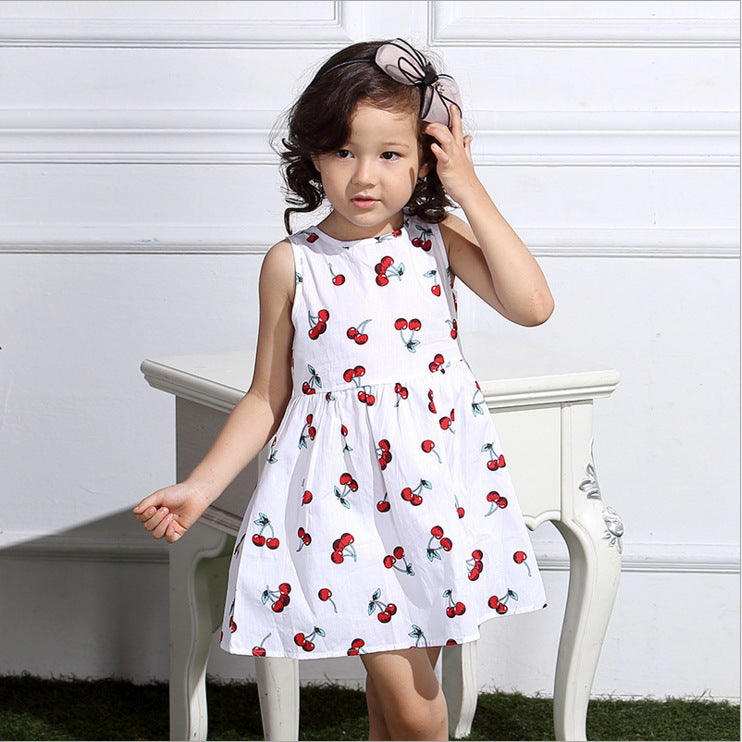 Sleeveless Vest Children's Dress