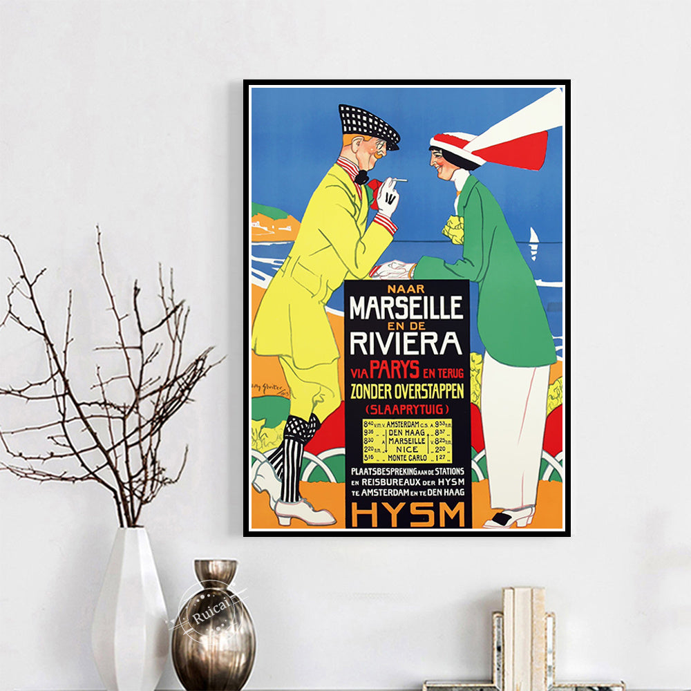 Home Decoration Simple Travel Canvas Poster