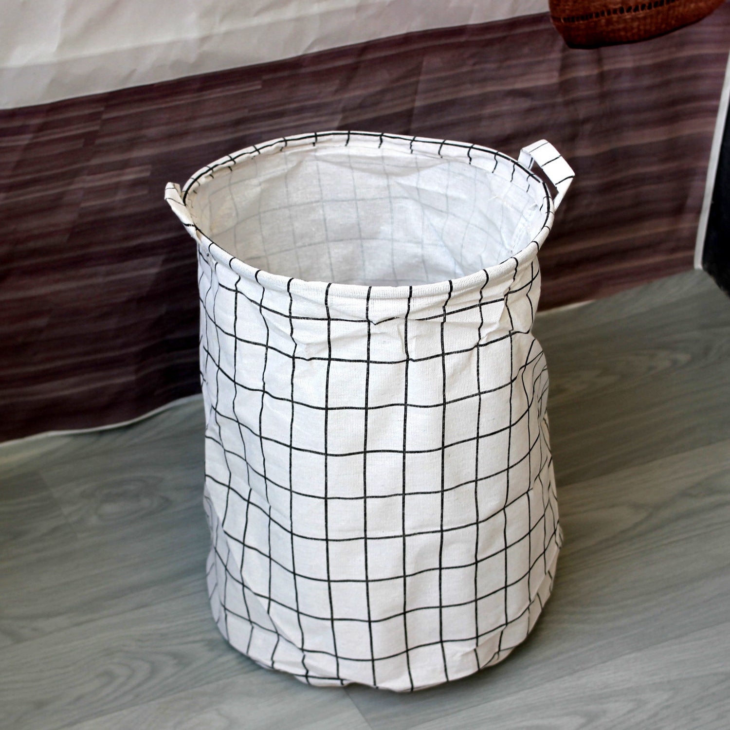 Fabric Dirty Clothes Basket Folding Storage