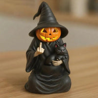 Pumpkin Black Cat