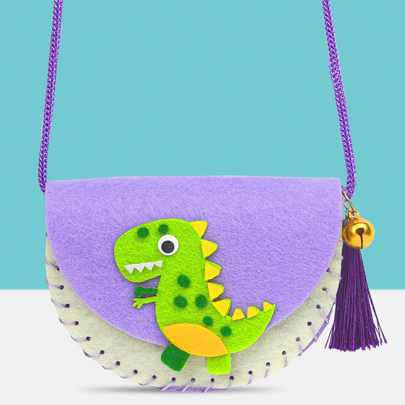 Cartoon Non-Woven Bag DIY Craft Kit – Kindergarten Educational Paste Toy Set