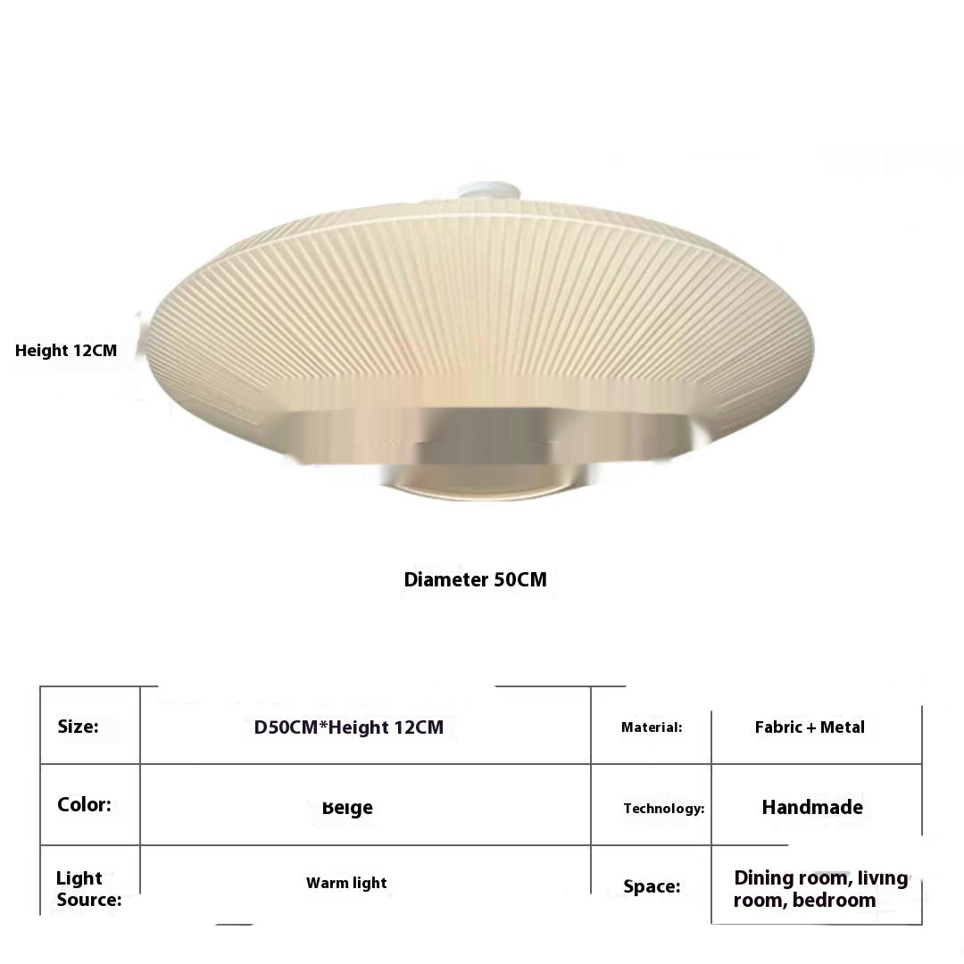 Chinese Creative Minimalist Aisle Fabric Ceiling Lamp