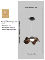 Black Walnut 40CM White Light