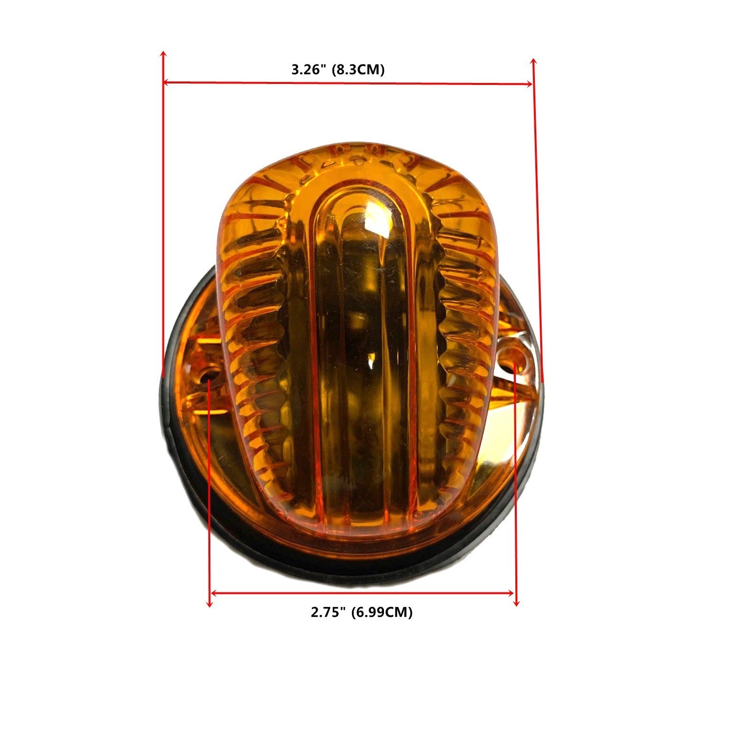 Roof Cab Light Yellow Car