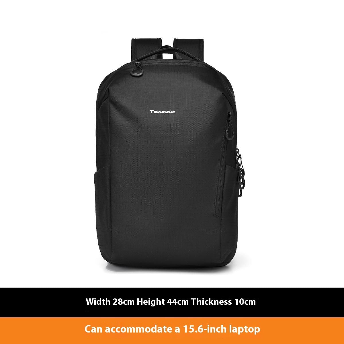 Unisex Compact Solid Oxford Cloth Backpack Waterproof 18L