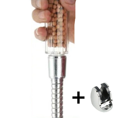 Negative Ion Pressurized Handheld Rain Shower Head – High-Pressure Nozzle