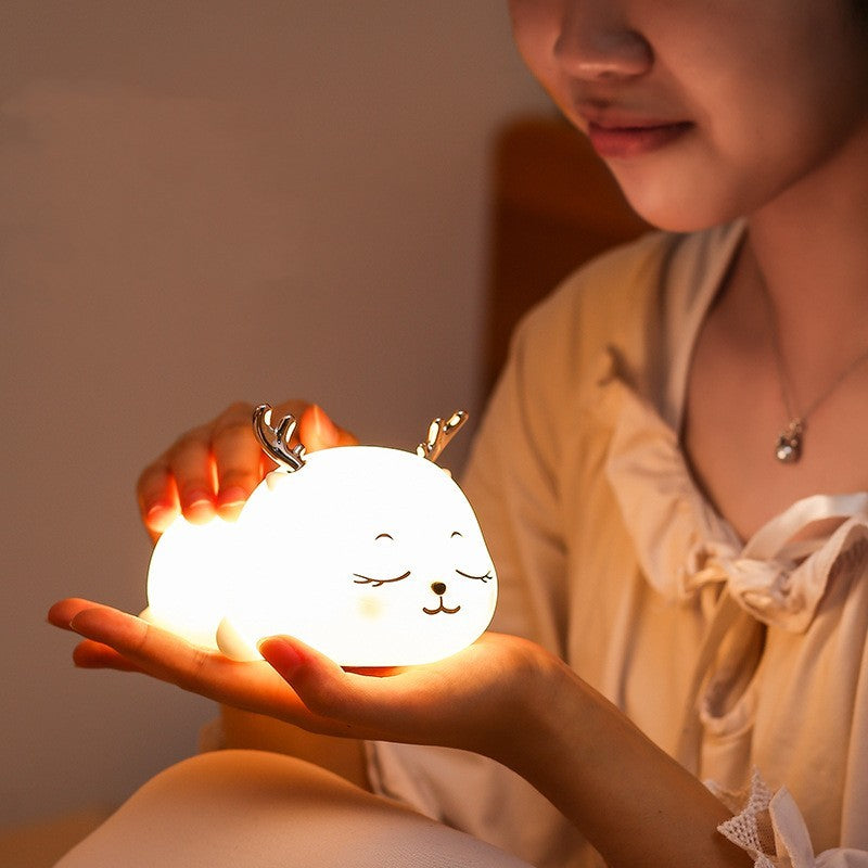 Silicone Night Light In Children's Bedroom