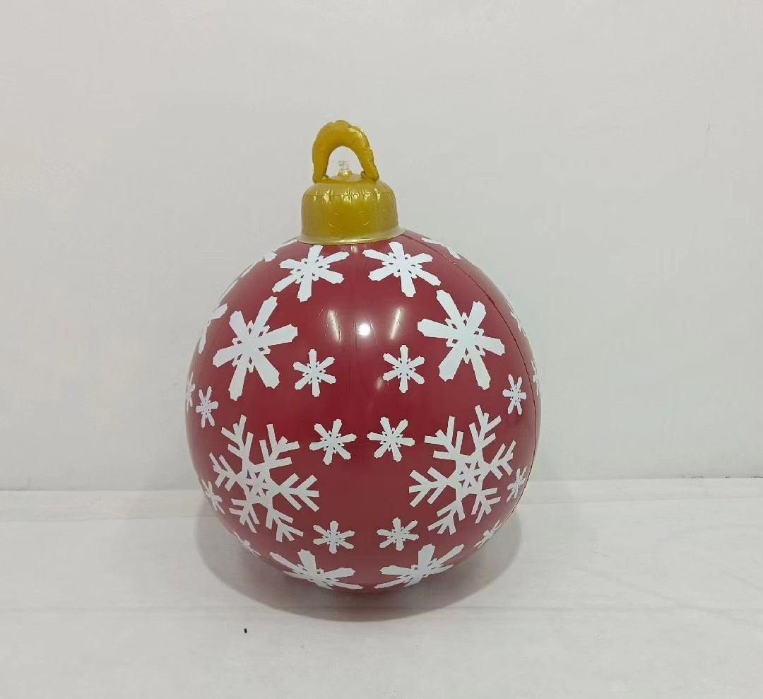 Inflatable Decoration Ball Courtyard Balloon Atmosphere With Lights Christmas Decorating Ball
