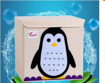 Children’s Fabric Folding Toy Storage Box – Collapsible Organizer