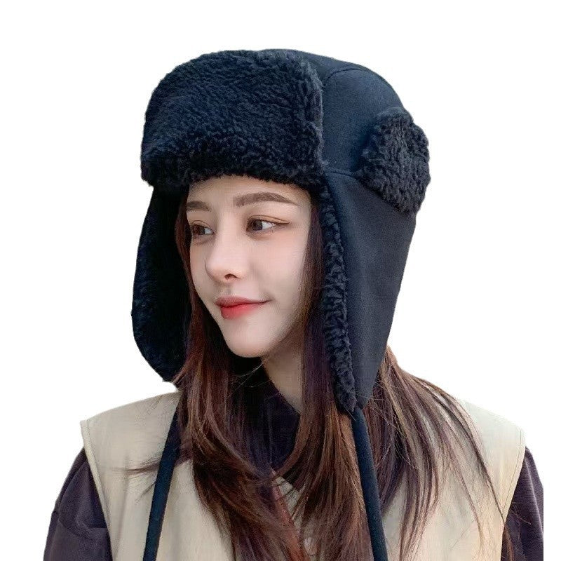 Outdoor Cycling Ushanka – Cold Protection, Windproof Earflaps, Unisex Fleece-Lined Winter Hat