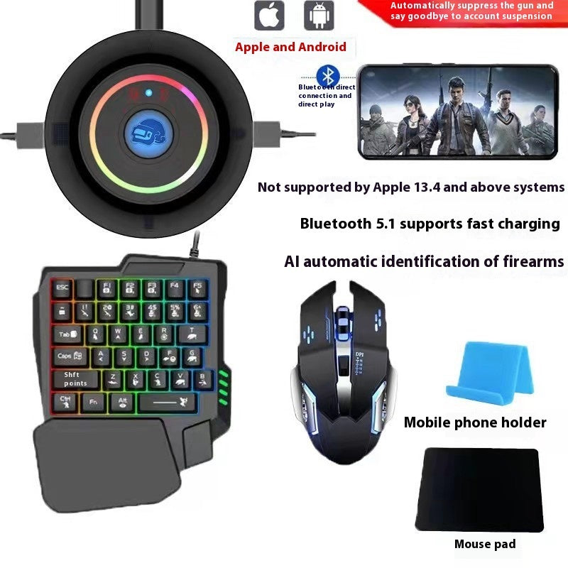 Eat Chicken Keyboard Mouse Converter Smart Pressure Gun King Seat
