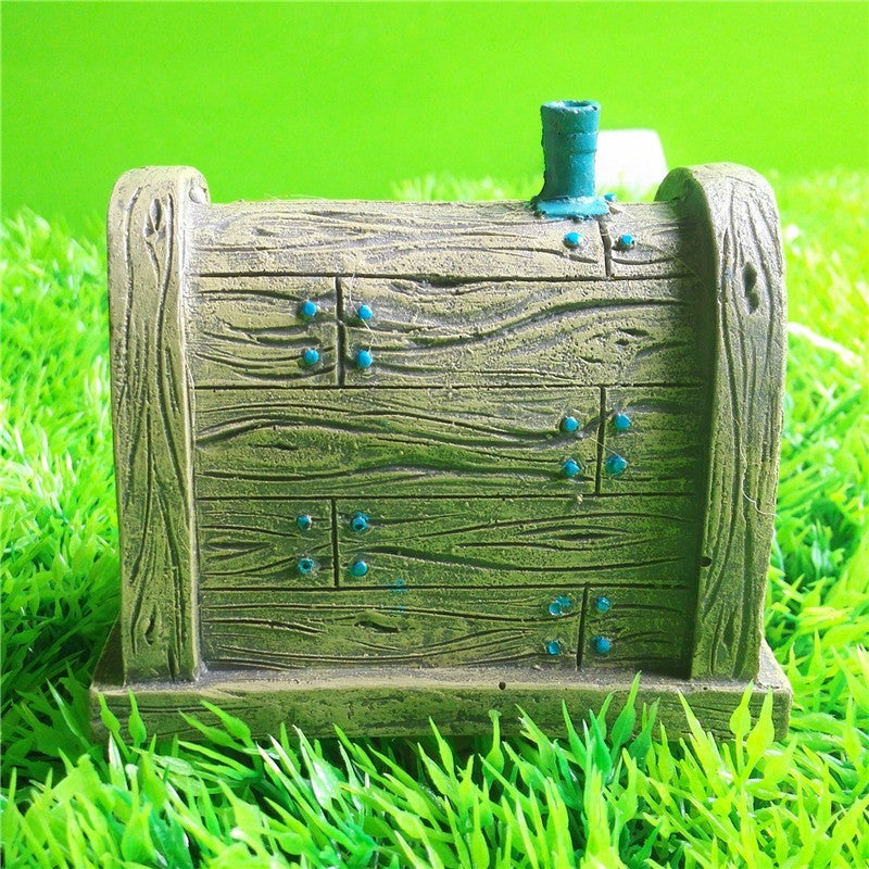 Resin Aquarium Fish Tank Landscaping Cartoon Ornaments