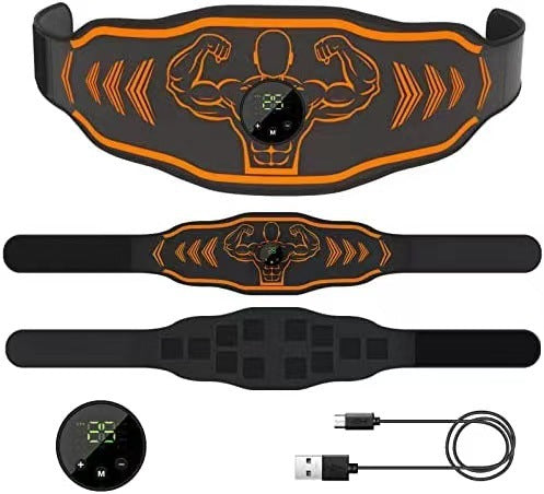 Smart EMS Massage Belt – Home Fitness & Muscle Toning Device