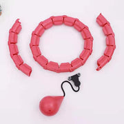 Intelligent Detachable Abdominal Fitness Equipment – Smart Weighted Hula Hoop for Core & Waist Training
