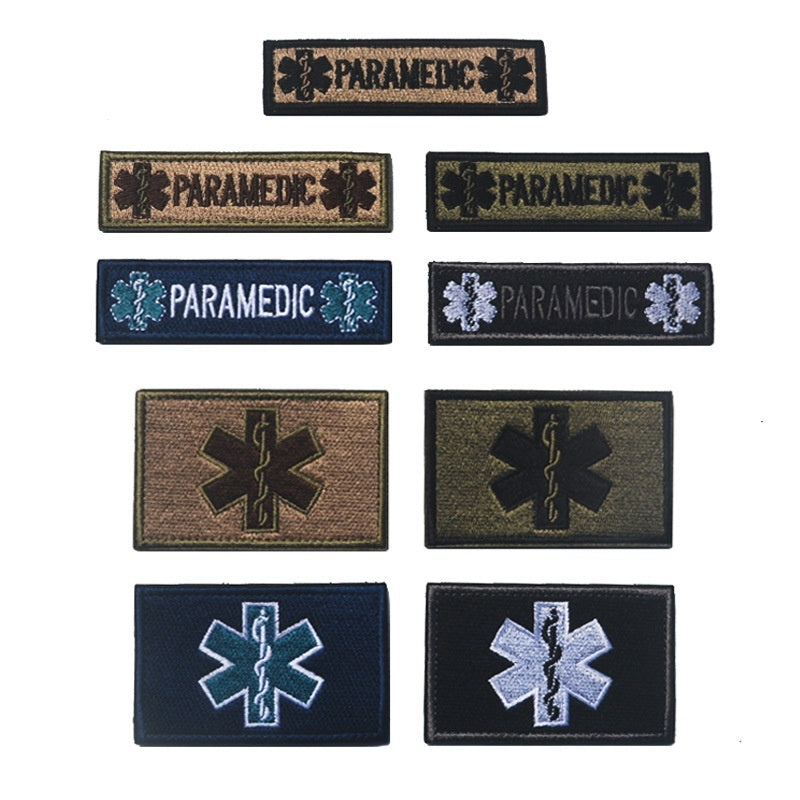 American Star of Life Embroidered Velcro Armband – Emergency Medical Patch