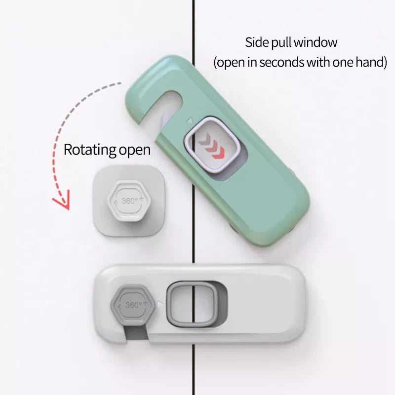 Refrigerator Child Safety Lock – Fridge/Freezer Door Latch